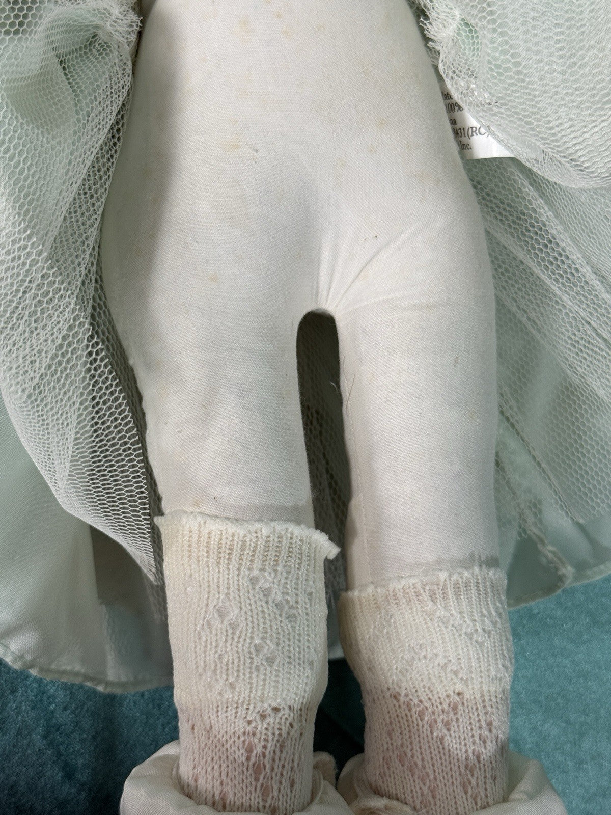 MIB Reproduction of Antique French A.14.T. Porcelain 18” Doll By Louis Nichole