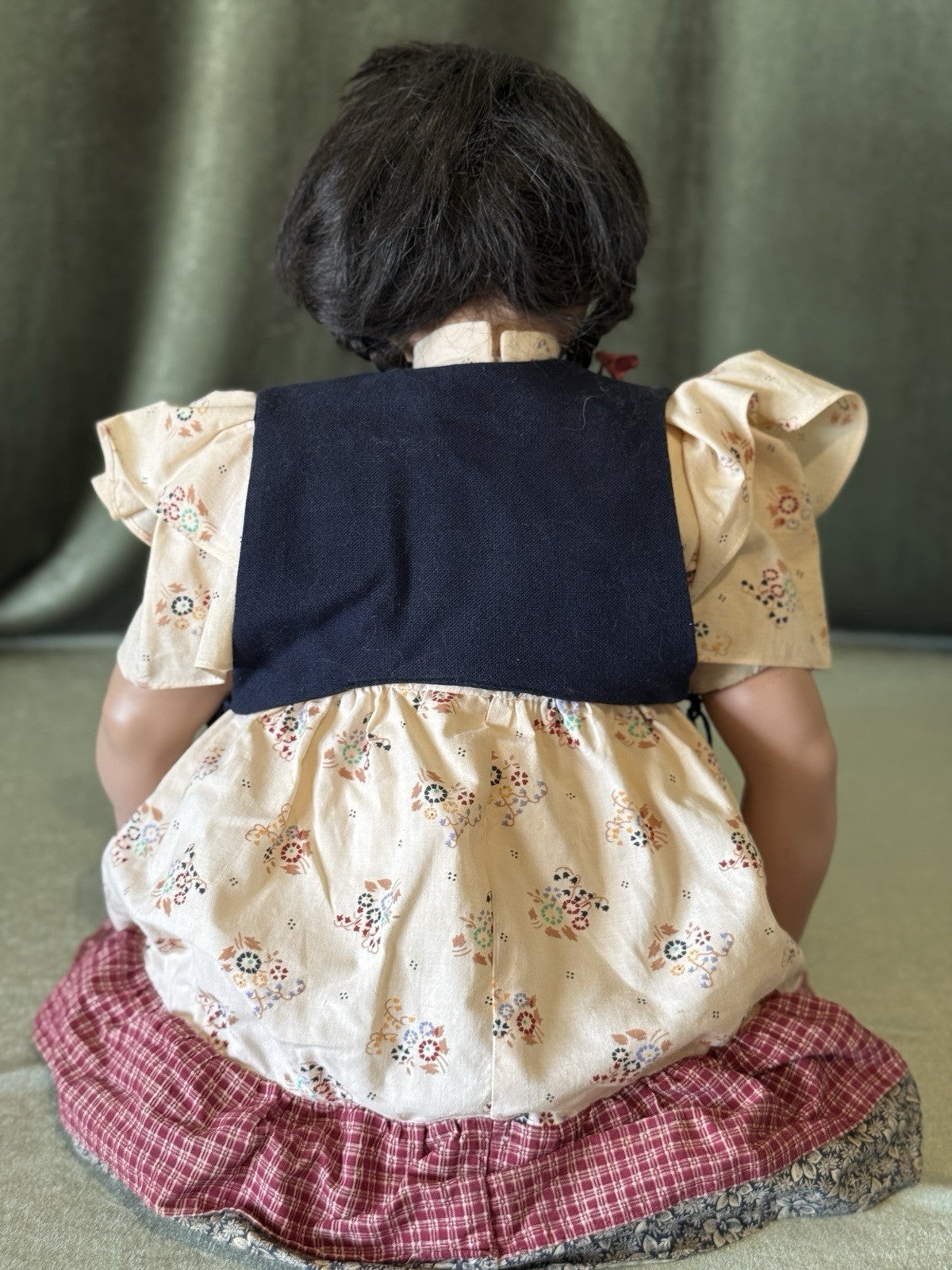 Rotraut Schrott Native American Indian 29” Vinyl Doll “Suzi” GADCO art print/box