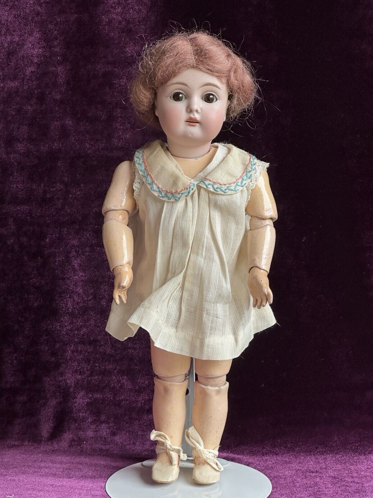 Very Rare Antique German 11.5” Petite Kestner 173 Bisque Head Doll