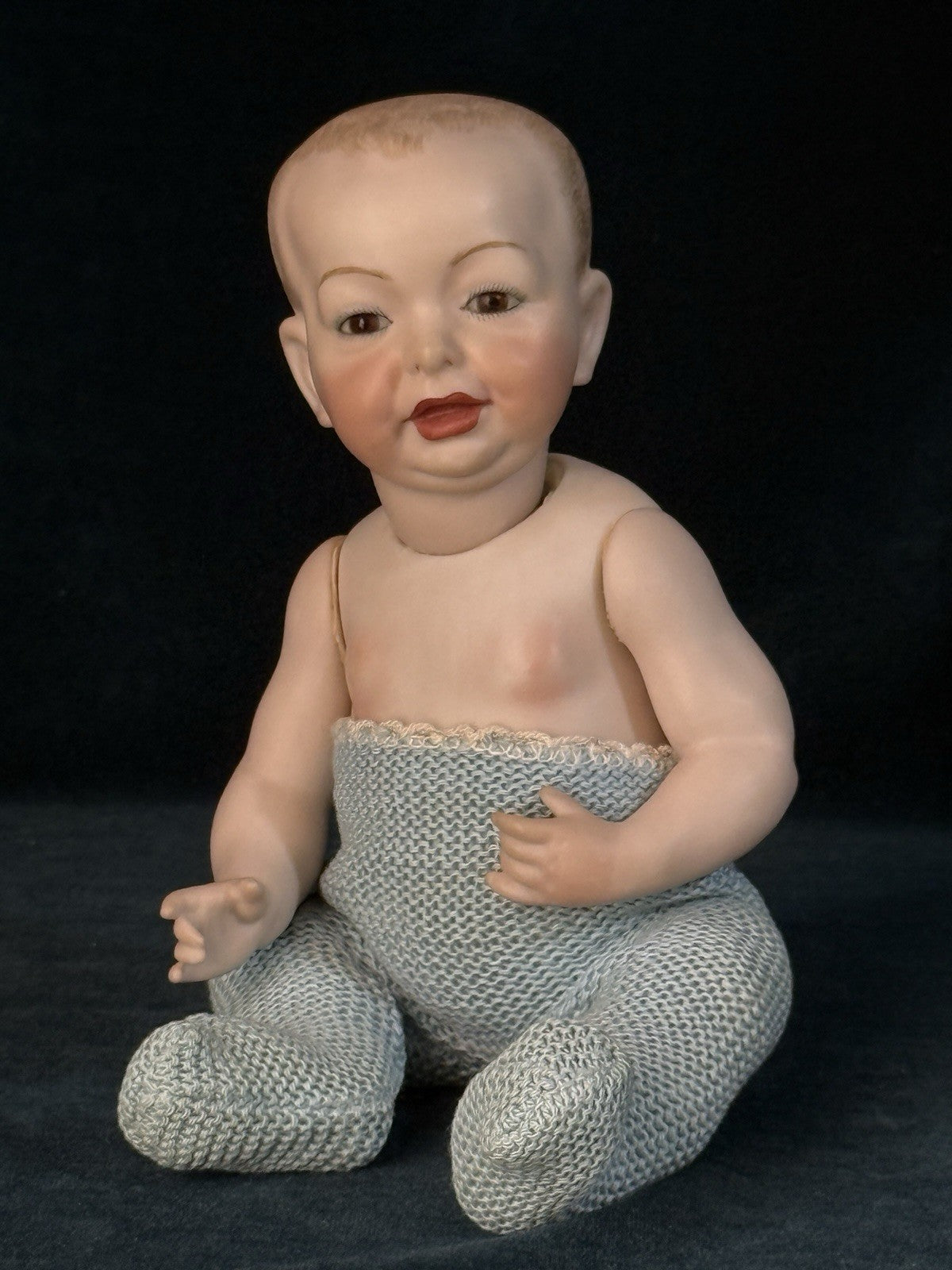 Reproduction Of Antique Kammer & Reinhardt Kaiser Character Porcelain 9” Doll