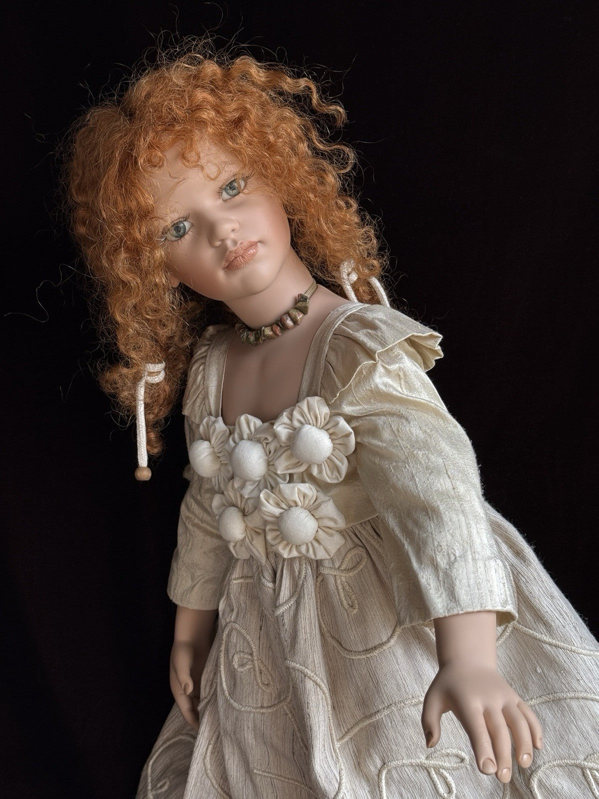 Lifelike 27” Vinyl Doll Amka By Zofia and Henry Zawieruszynski LE 200