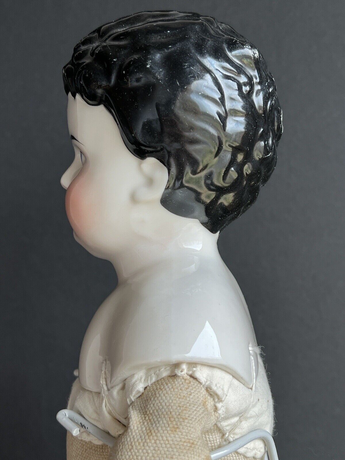 Antique German 22” ABG Alt Beck Gottschalk 784 Exposed Ears China Boy Doll