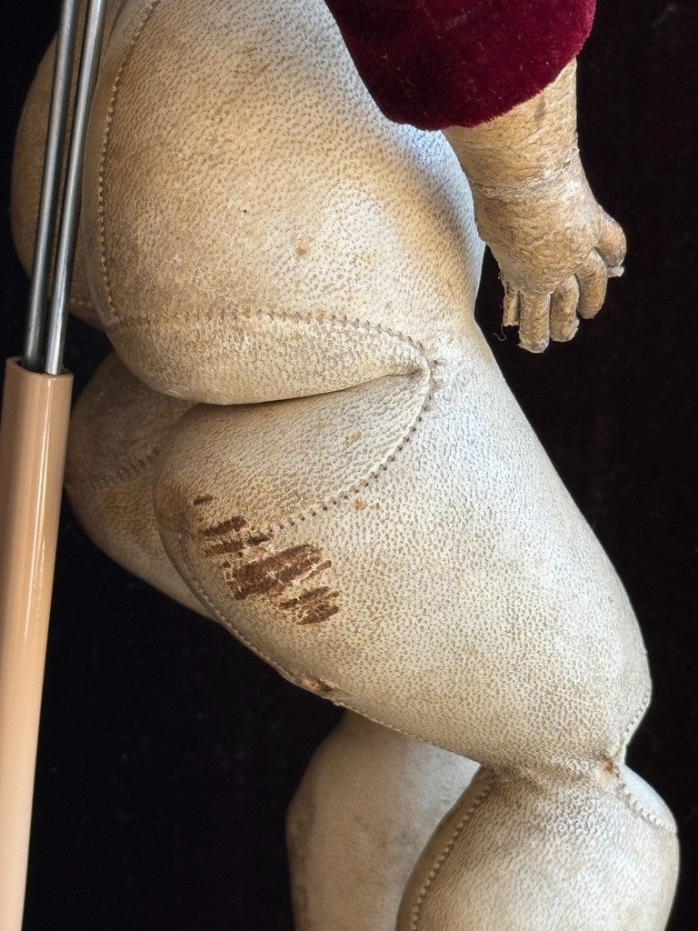 Antique French 18" Barrois Bisque Shoulder Head Fashion Doll