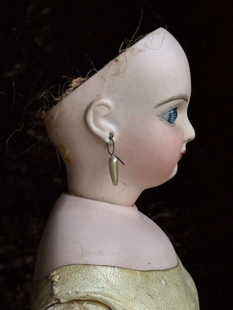 Antique French 17” Jumeau Poupee Bisque Head Fashion Doll