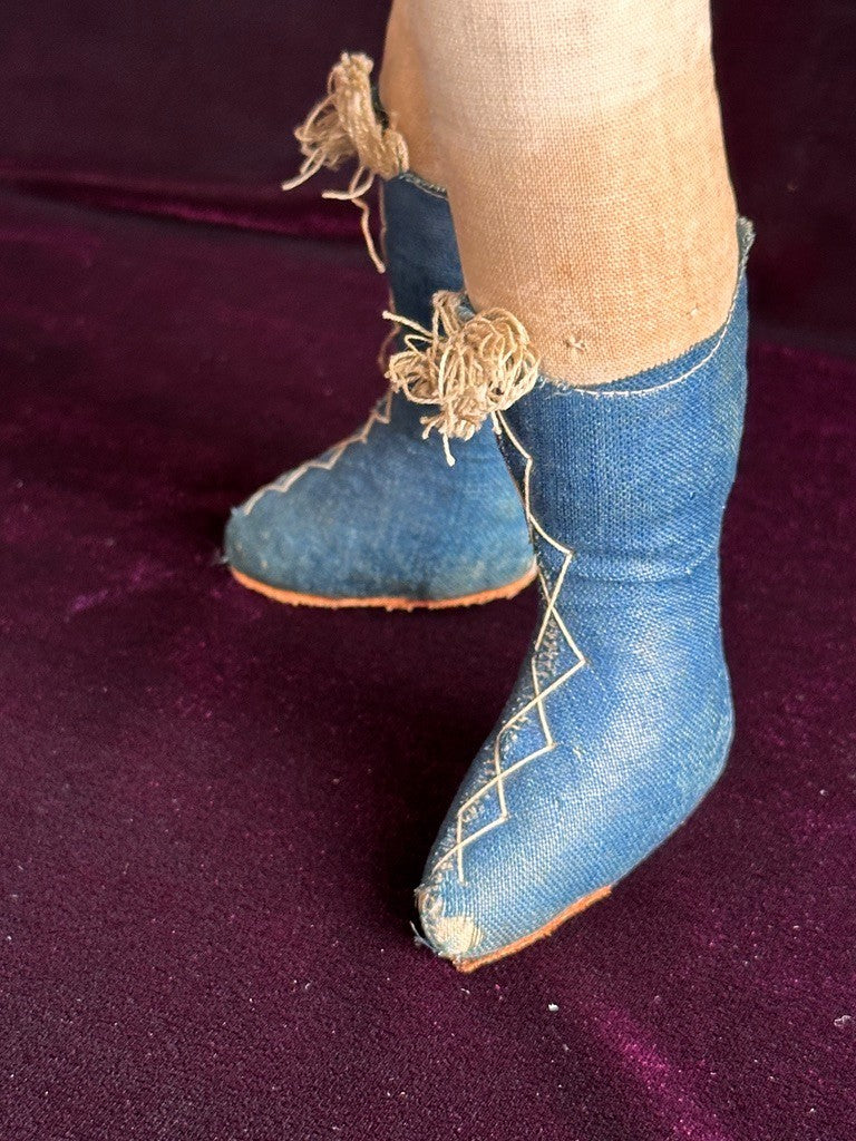 Rare Antique German 21” Bisque Parian China Fashion Doll