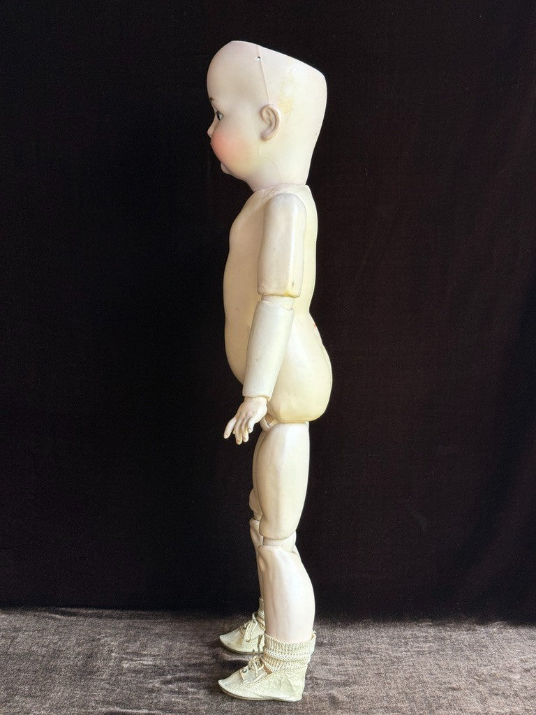 Antique German 22” Kestner JDK 260 Bisque Head Toddler Doll