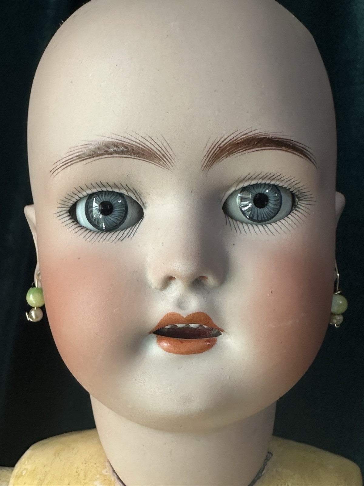 Rare Antique German Simon Halbig 21” Doll Mold 1078 Bisque Head Composition Body