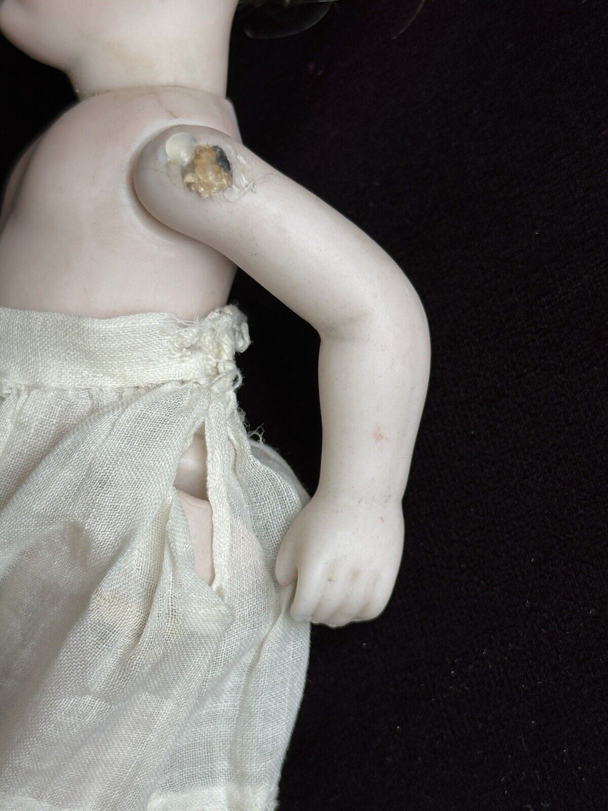 Rare Antique German 6” All Bisque Gebruder Kuhnlenz 96 Mignonette Doll