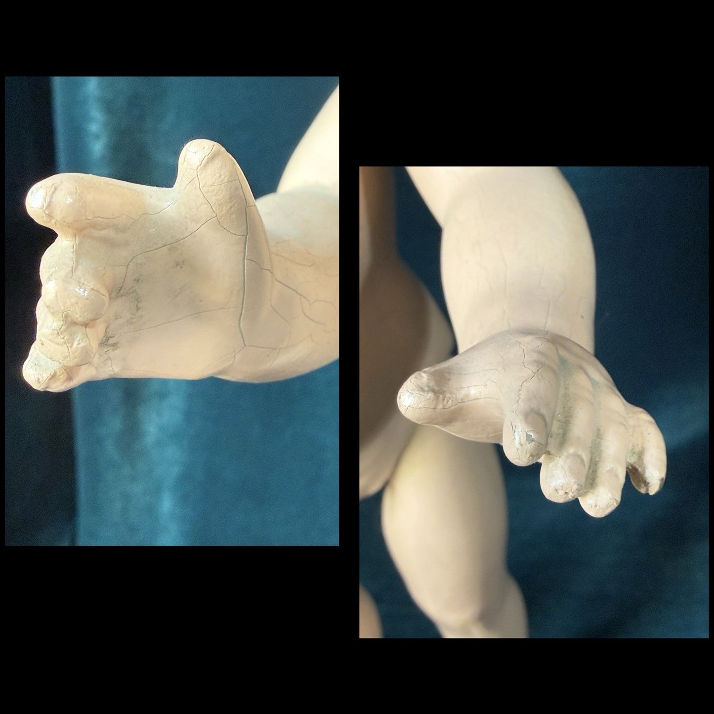 Lot Of 2 Vintage 1930’s Composition 15” and 13” Shirley Temple Doll by Ideal