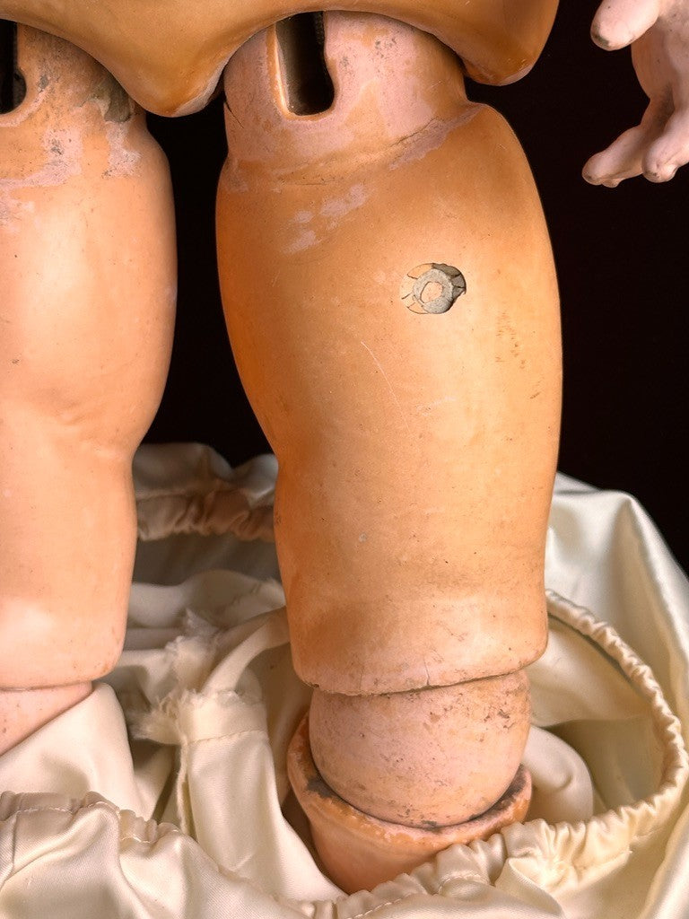 Large Antique German 28" Simon & Halbig Kammer & Reinhardt 73 Bisque Head Doll