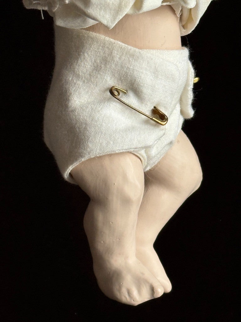 OOAK Collectible 7" Kathy Redmond Porcelain Prince (?) Baby Doll