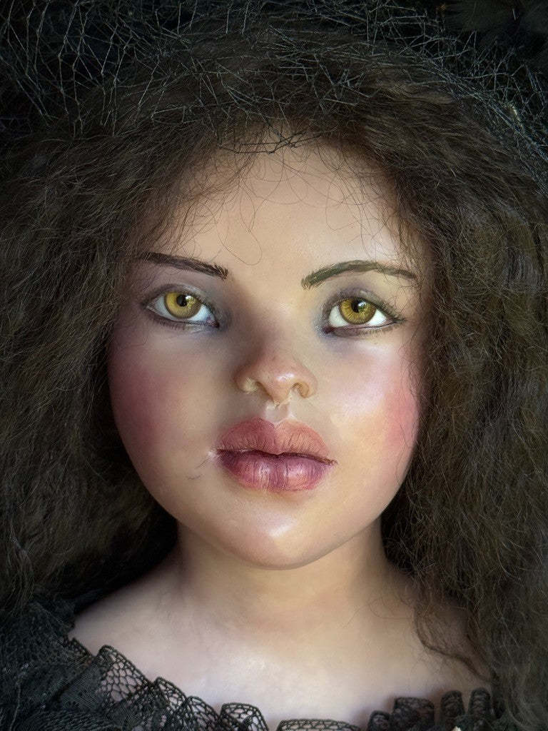 OOAK Anna Brahms 31" Contemporary Artist Collectible Polymer Clay Doll