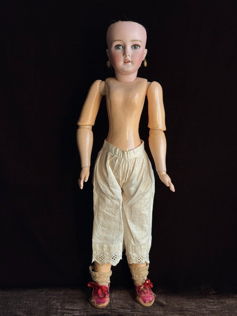 Antique German 21.5” Simon Halbig 1159 Fashion Lady Bisque Head Gibson Girl Doll