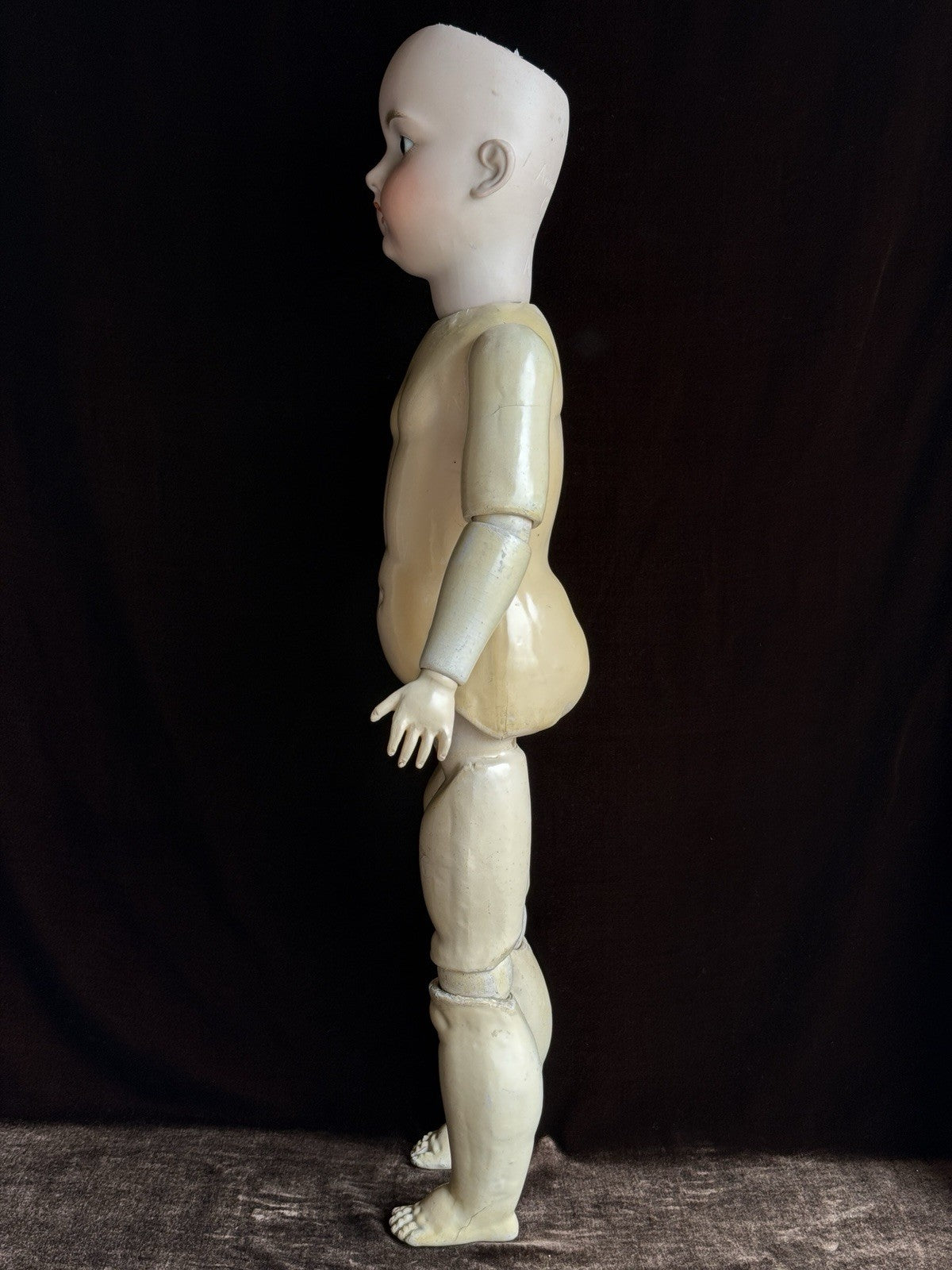 Antique German 28.5” Armand Marseille 390 Bisque Head Doll