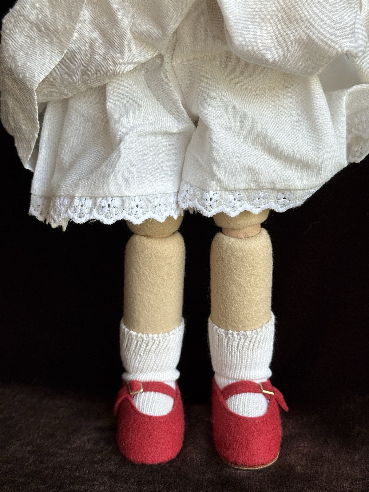 Collectible 16” Maggie lacono Corey Felt Cloth Doll LE 75