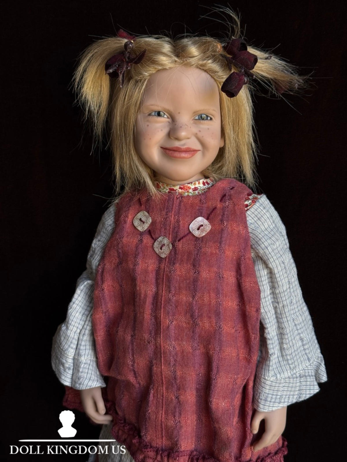 Lifelike Zwergnase 22” Vinyl Annemor Doll 2002 LE 250 with Tag and Box