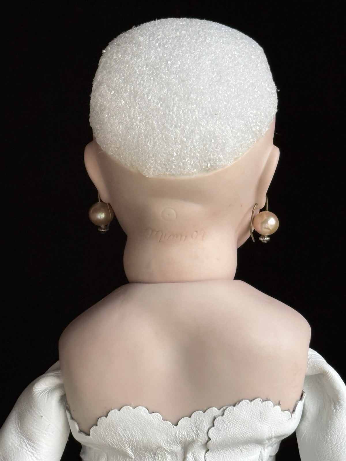 Porcelain 18” Reproduction of Antique French Bru Circle Dot Doll by Mimi
