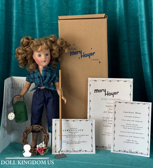 Modern Mary Hoyer Mary Lynne Vinyl Doll LE 200 Box/COA For Luncheon 1995