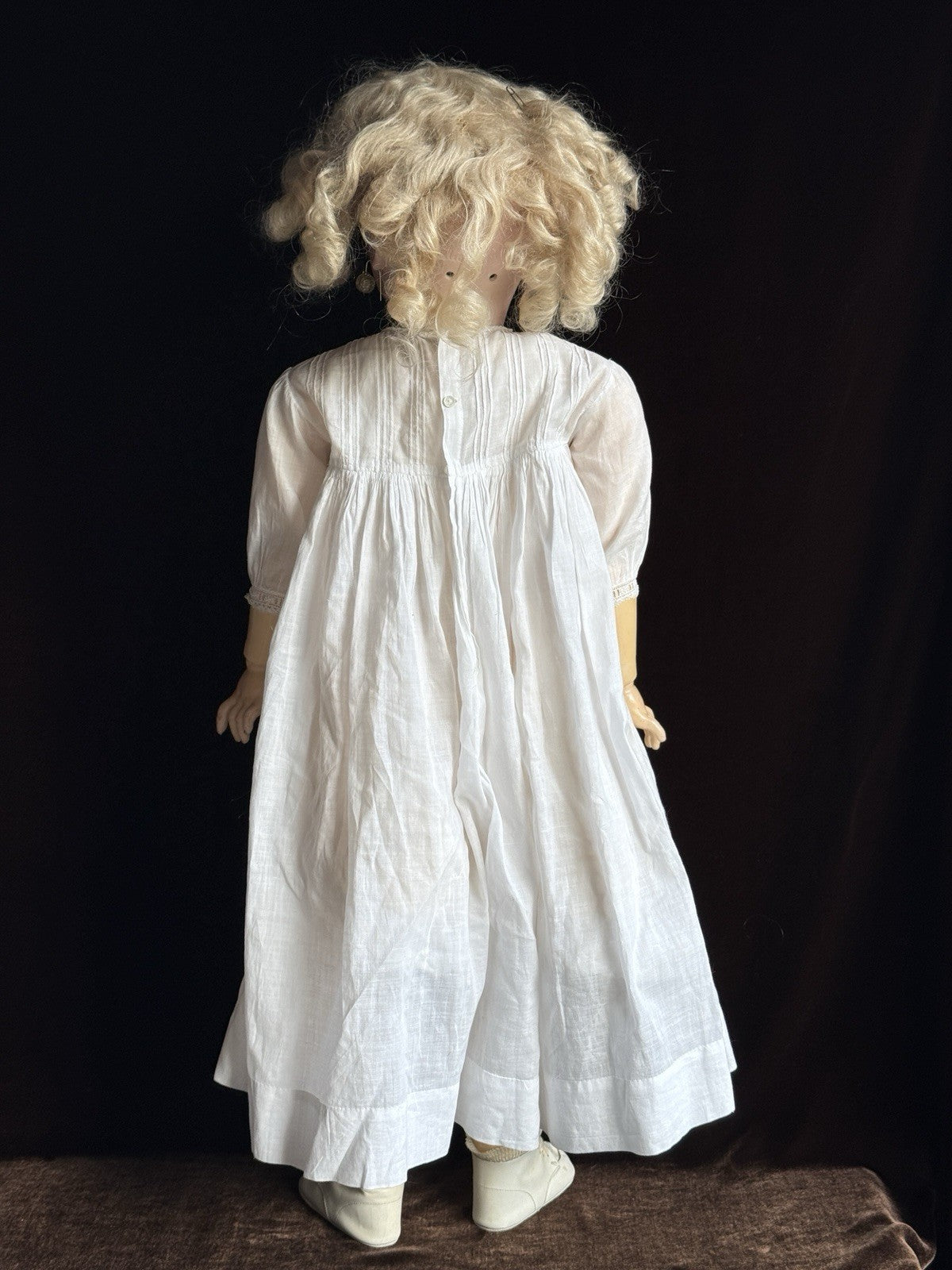Large Antique German 31” Simon Halbig Dep 1079 Bisque Head Doll