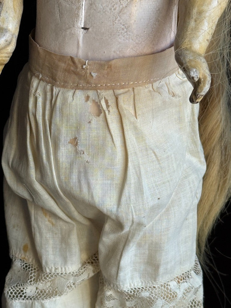 Antique French 18.5” SFBJ 60 Bisque Head Doll