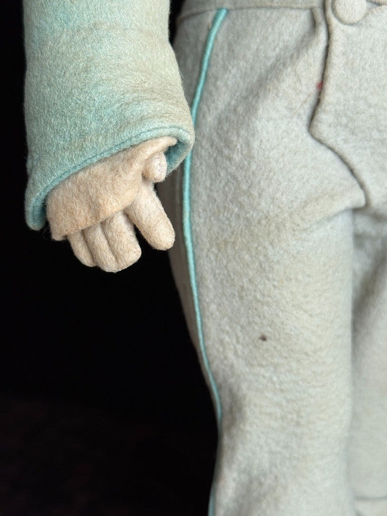 Large Vintage Italian 16” Lenci 300 Series Felt Gentleman Boy Doll