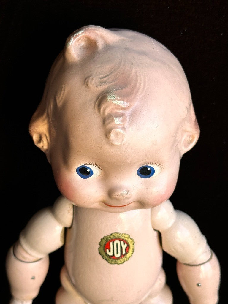 Vintage 11" Cameo Kallus JOY Composition/Wood Doll