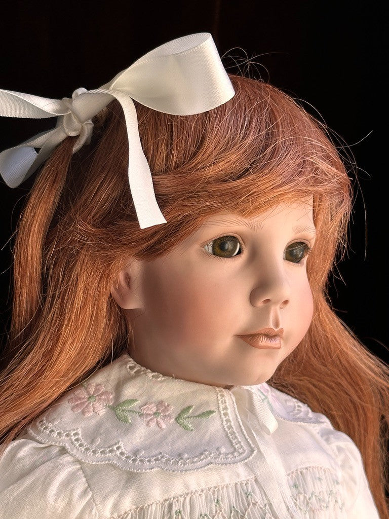 Collectible Porcelain 23.5" Linda Mason Originals Daniella Doll LE 100