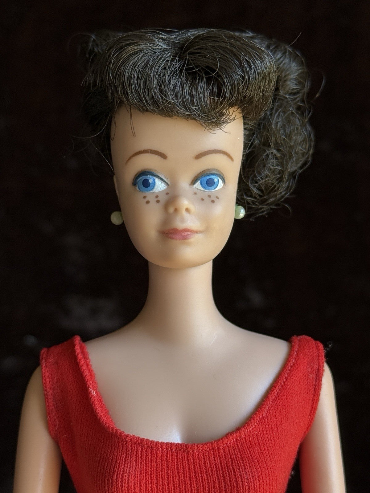 Early Mattel Vintage Midge 860 Brunette Barbie’s Best Friend Doll In Box