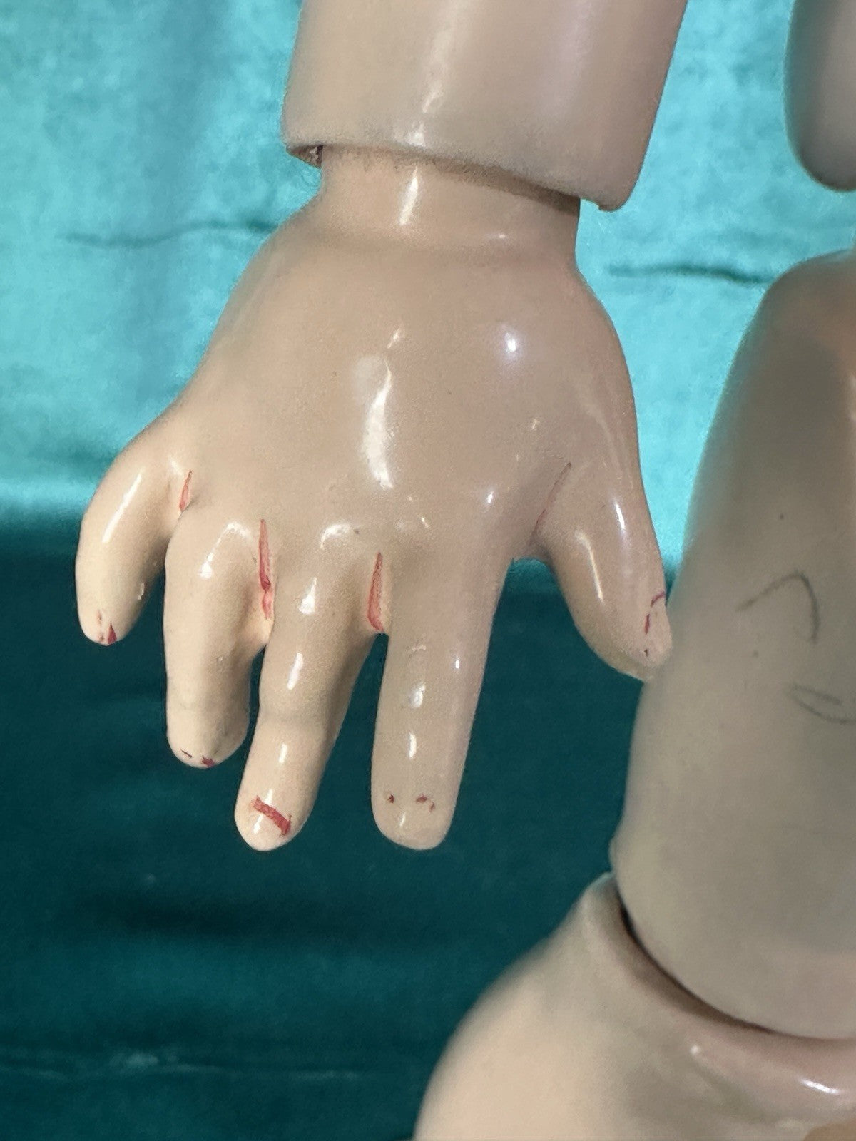 Antique German JDK Kestner Bisque Head Composition Body 16” Doll Mold 168