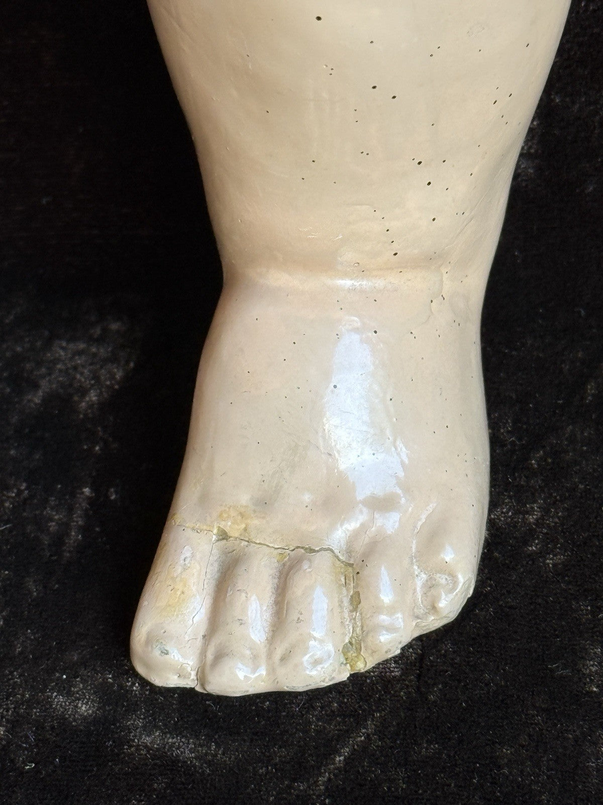 Large Antique German 30” Kestner 164 Bisque Head Doll