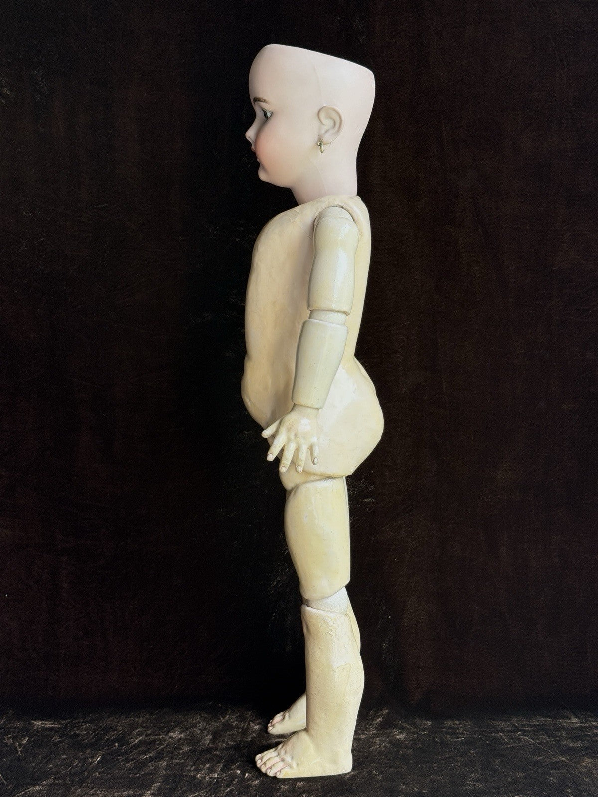 Antique German 24” Heinrich Handwerck 109 Dep Bisque Head Doll