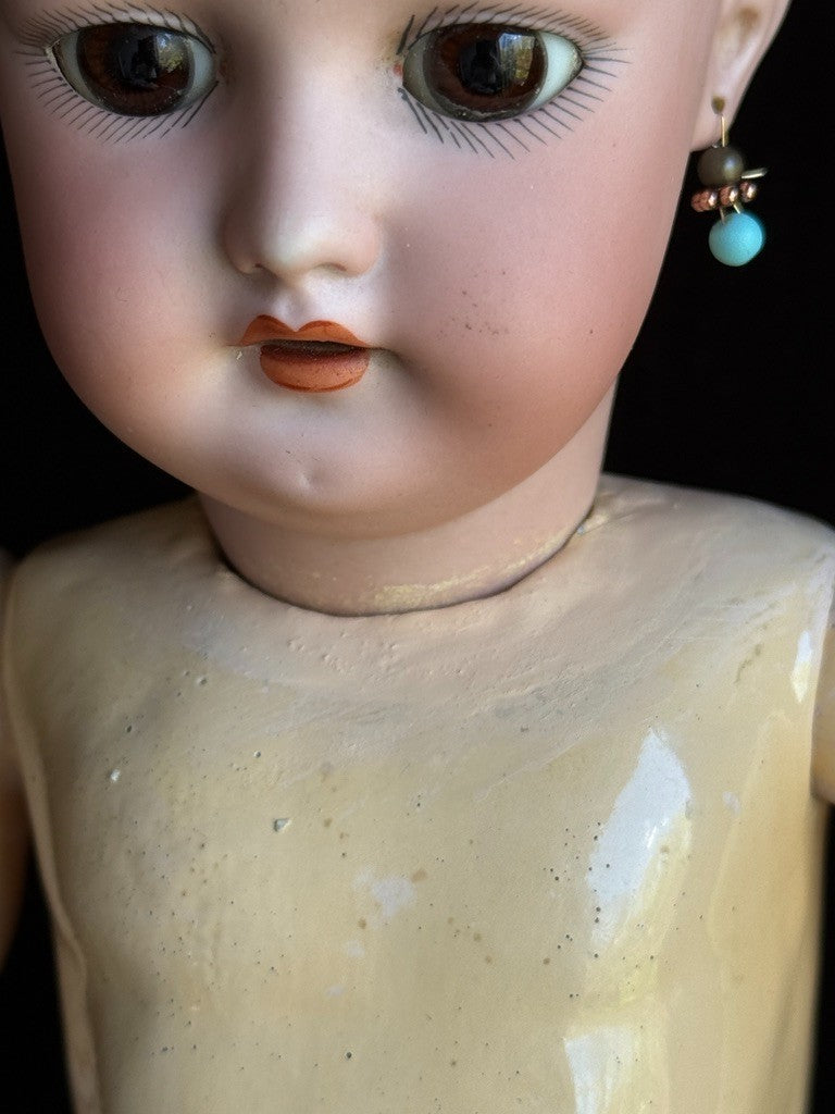 Rare Antique German 16” Heinrich Handwerck 189 Bisque Head Doll