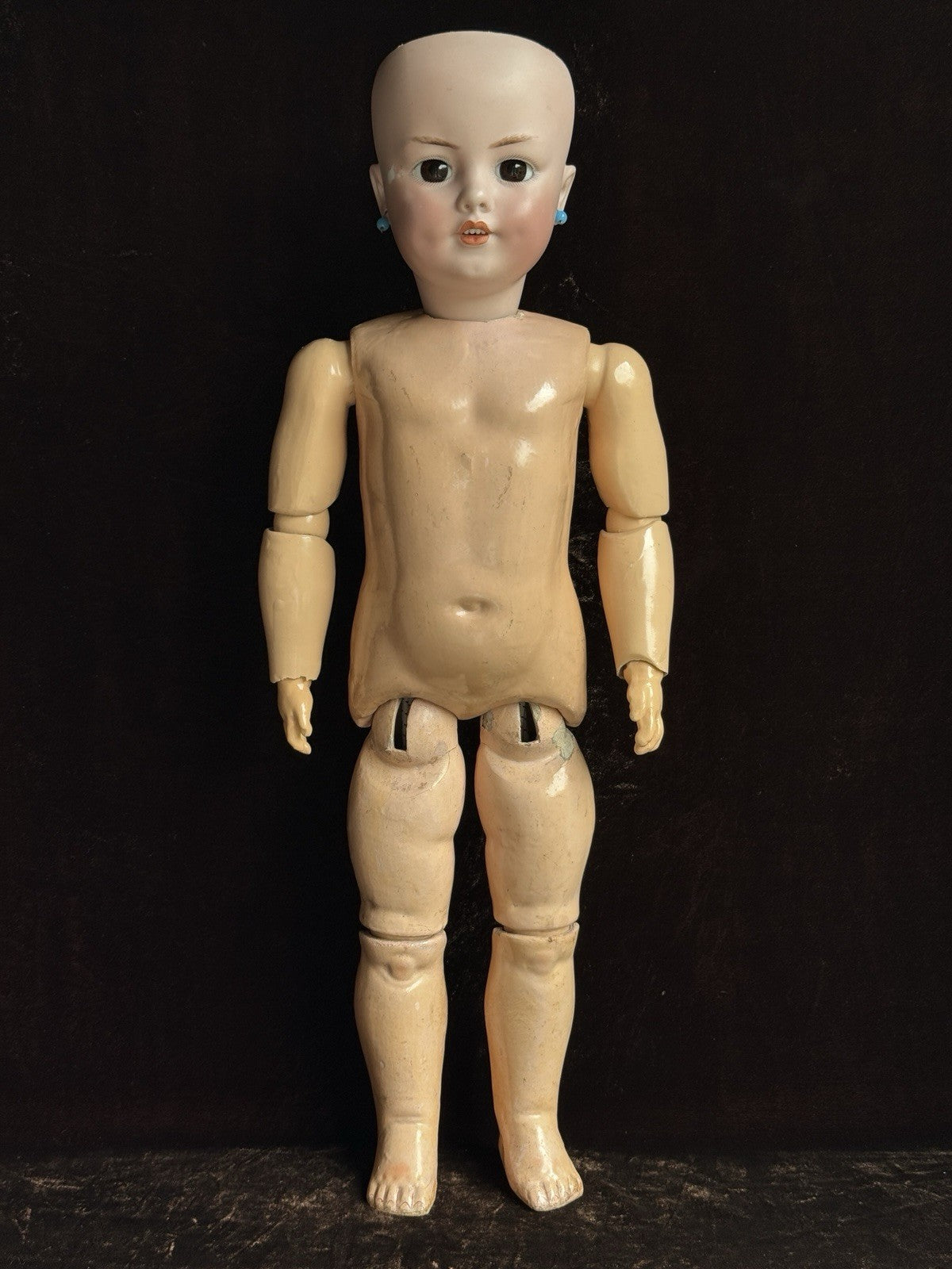 Rare Antique German 22” Simon Halbig Dep 1279 Bisque Head Doll