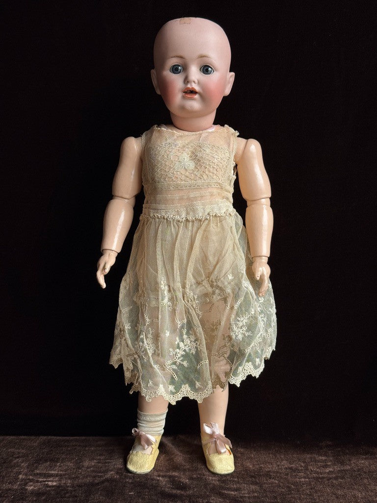 Antique German 17” Kestner JDK 260 Bisque Head Toddler Doll