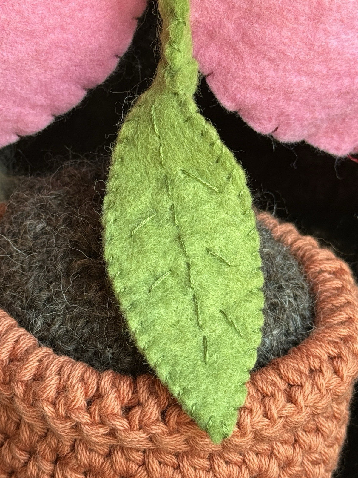 OOAK Miniature Waldorf Style Handmade Cloth Thumbelina Doll