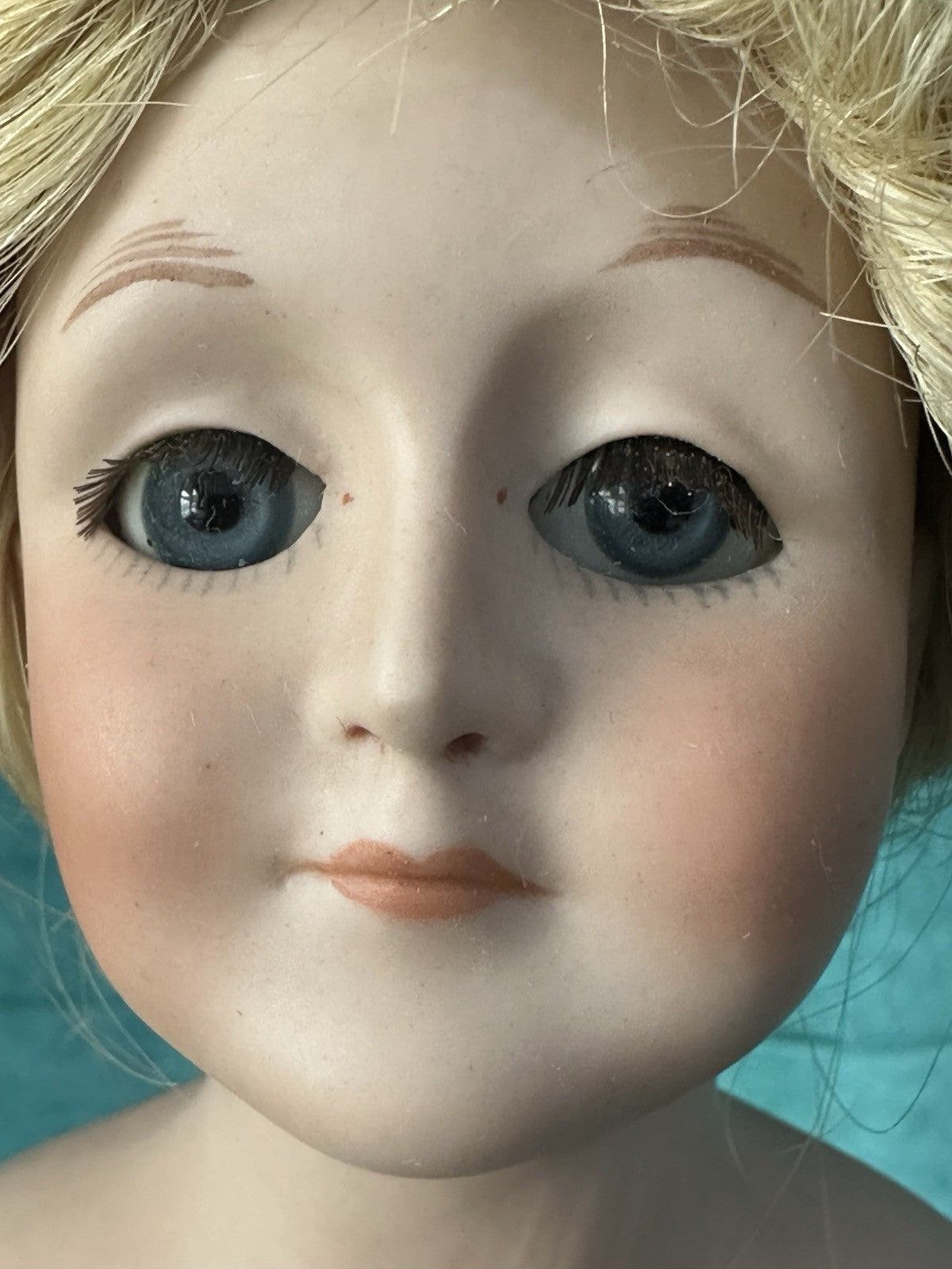 Vintage 1970’s Reproduction of Antique German Kestner Gibson Girl 15” Doll