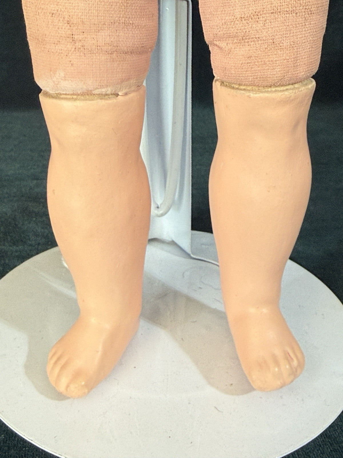 Antique German Gebruder Heubach Bisque Head Composition Body Boy 12” Doll