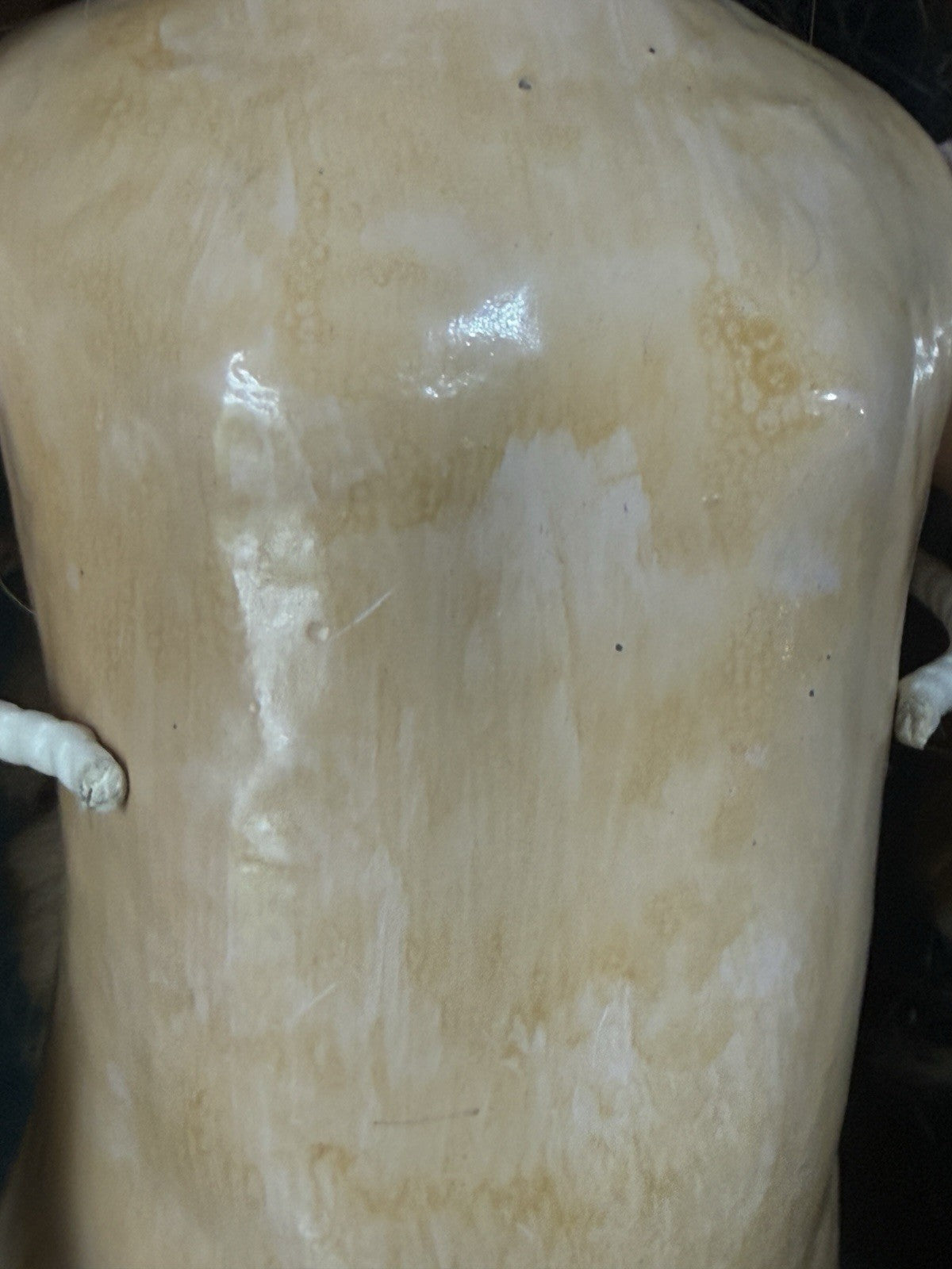 Antique French JUMEAU 23” Bisque Head Doll Size 9