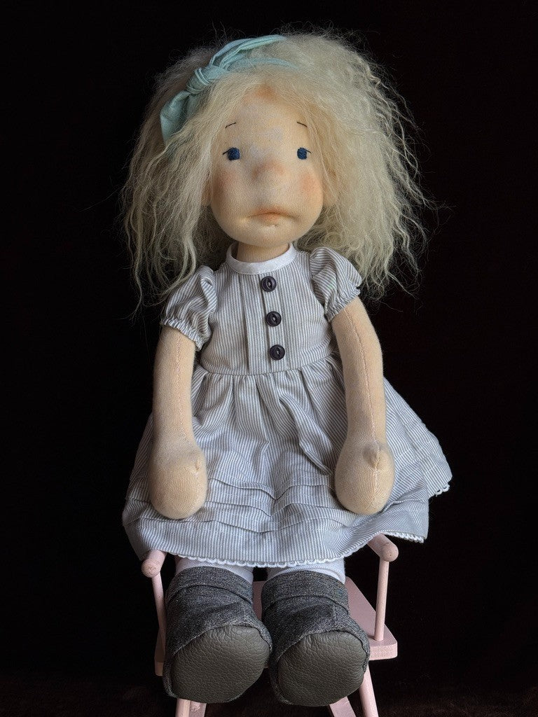 OOAK 20” Waldorf Style Cloth Handmade Doll