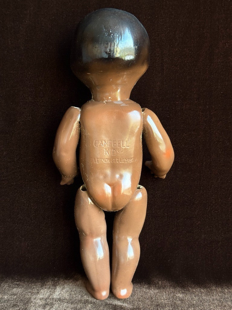 Pair of Vintage Composition Vernon Seeley Campbell Kids Dark Complexion Dolls