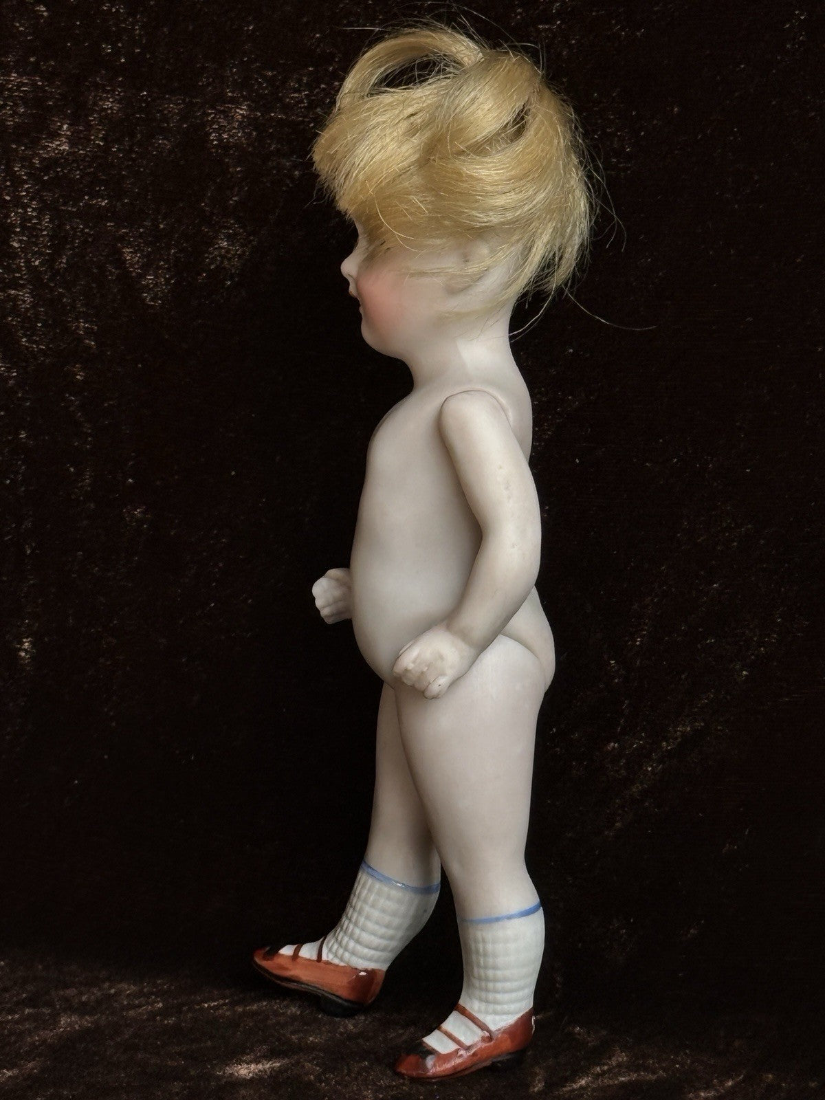Antique German 6” Kestner 150 All Bisque Mignonette Dollhouse Doll