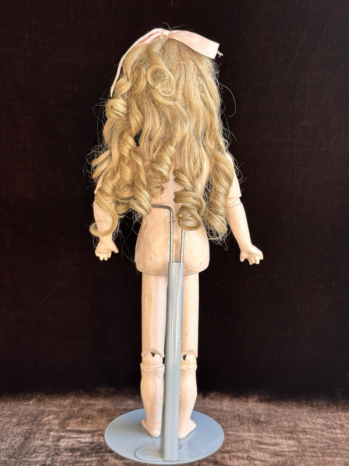 Antique German 14” Armand Marseille 1894 Dep Bisque Head Doll