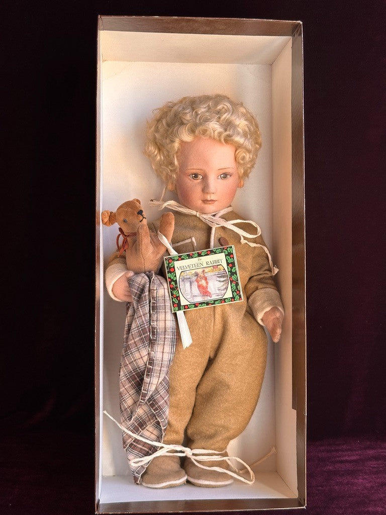 John Wright 17" Michael Babes in Toyland Series II Cloth Felt Doll LE 250 In Box