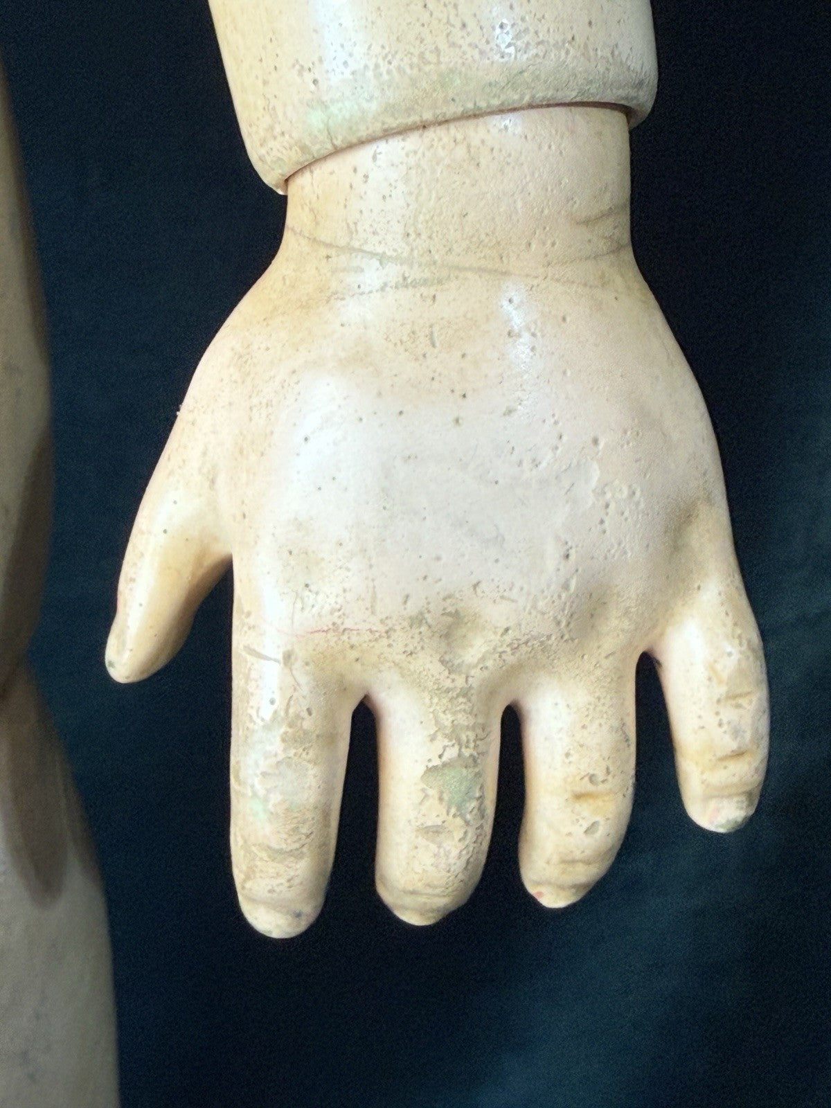 Antique German Simon Halbig Heinrich Handwerck 30” Doll Bisque Head