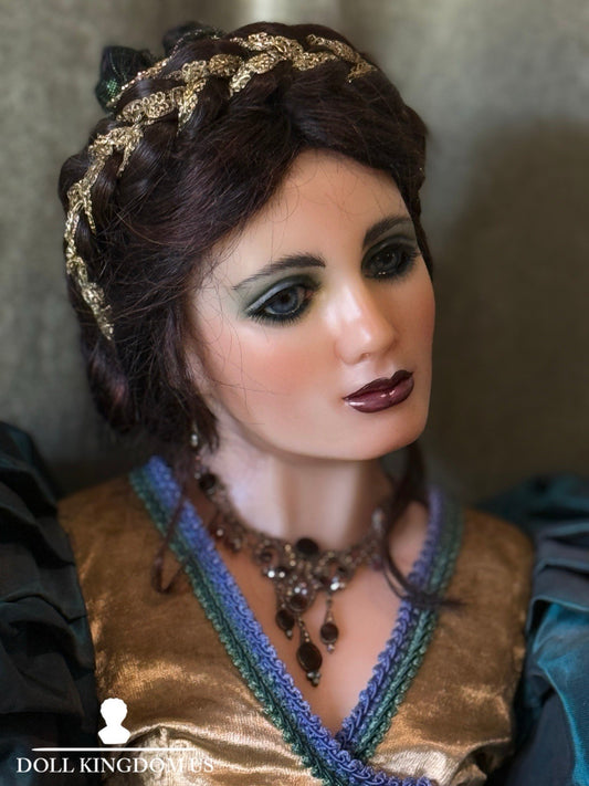 OOAK (?) Collectible Lifelike 48” Wax (?) Doll “Catalina” by Juanita Montoya