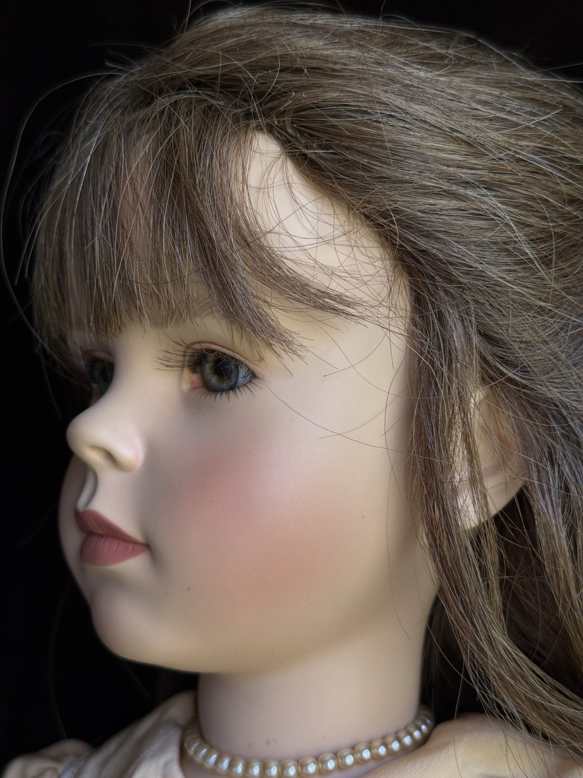 Collectible Vinyl 29” Jamilah Doll by Vera Scholz WMP LE 250, with Box