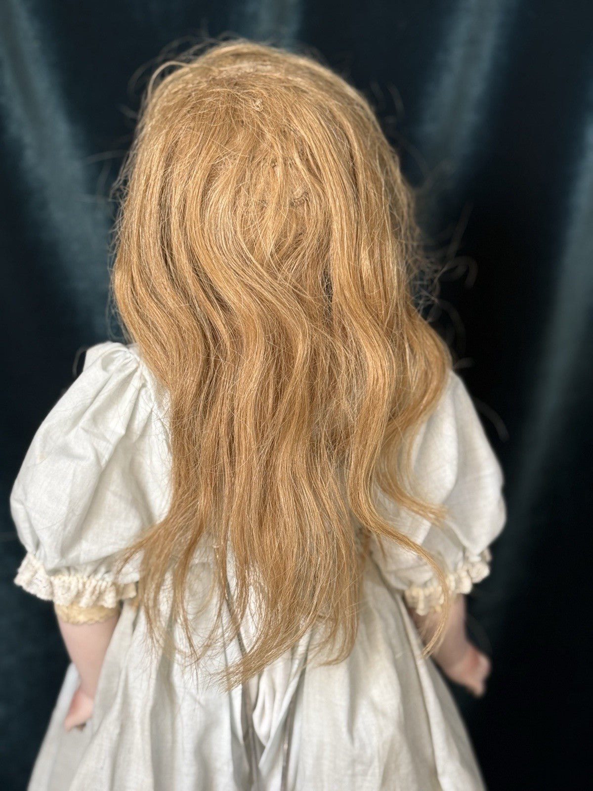 Antique German 21” Kestner 154 Bisque Shoulder Head Doll