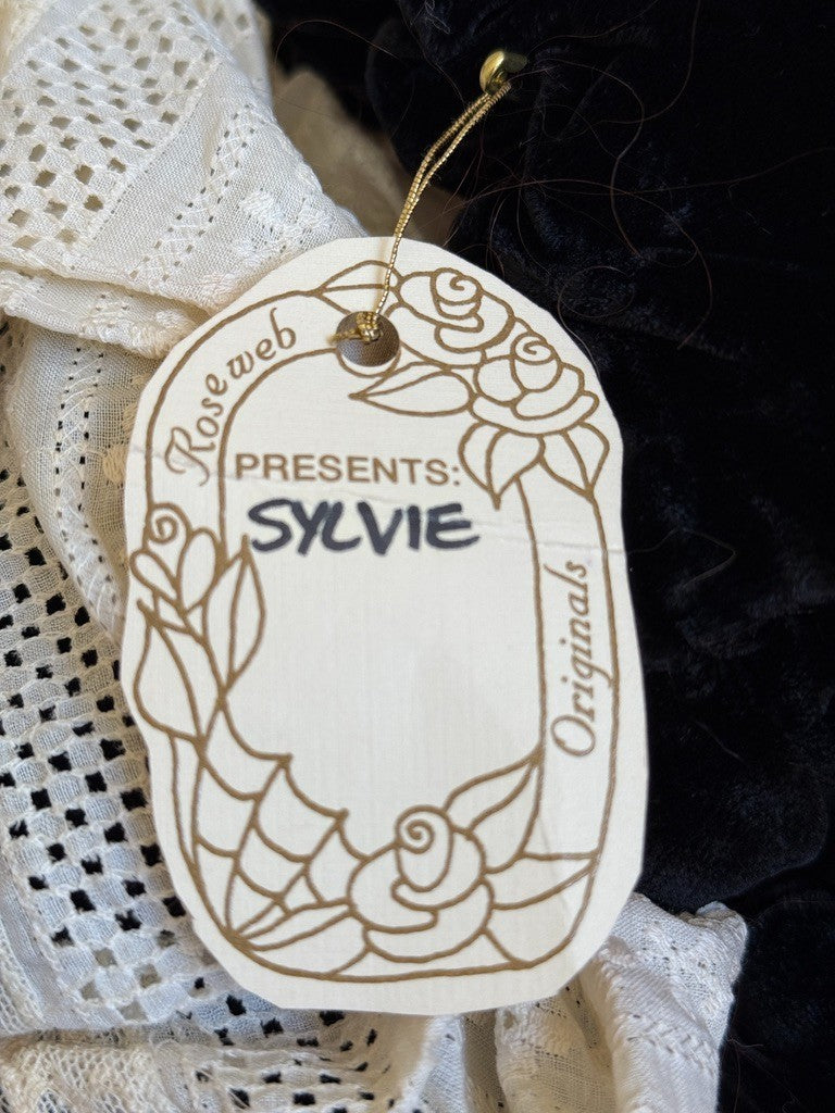 OOAK 25" Polymer Resin (?) Sylvie Doll by Roseweb Originals by Artis Kristy Hall