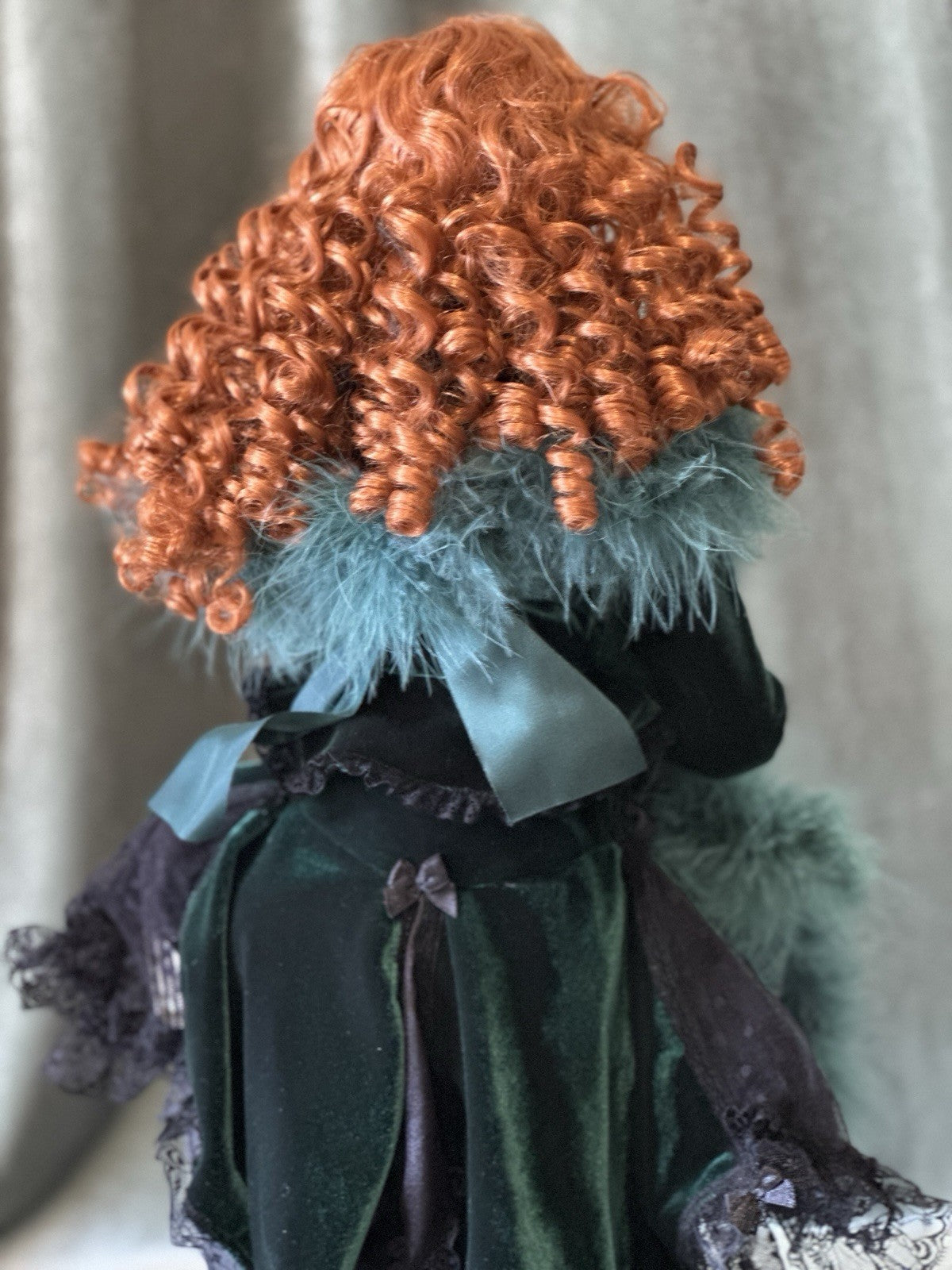 Jan Mclean 24" Porcelain Doll “Lily Marlane” Tag/COA For Exclusively Yours 1998