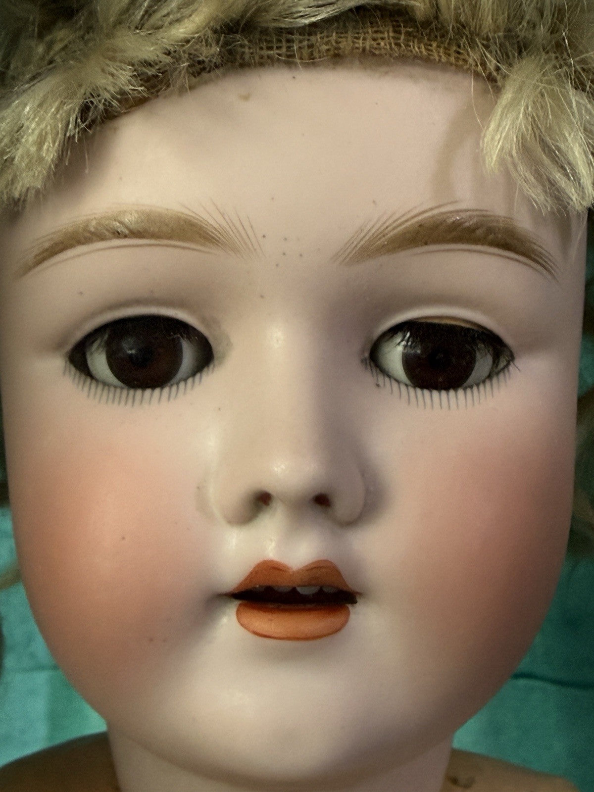 Antique German Simon Halbig  Handwerck Mold 69 12x Bisque Head 24” Doll